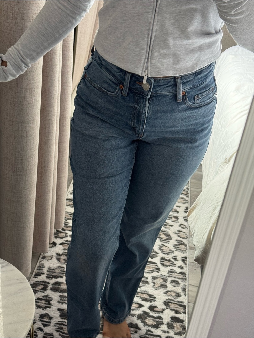 So Straight High Rise Jeans